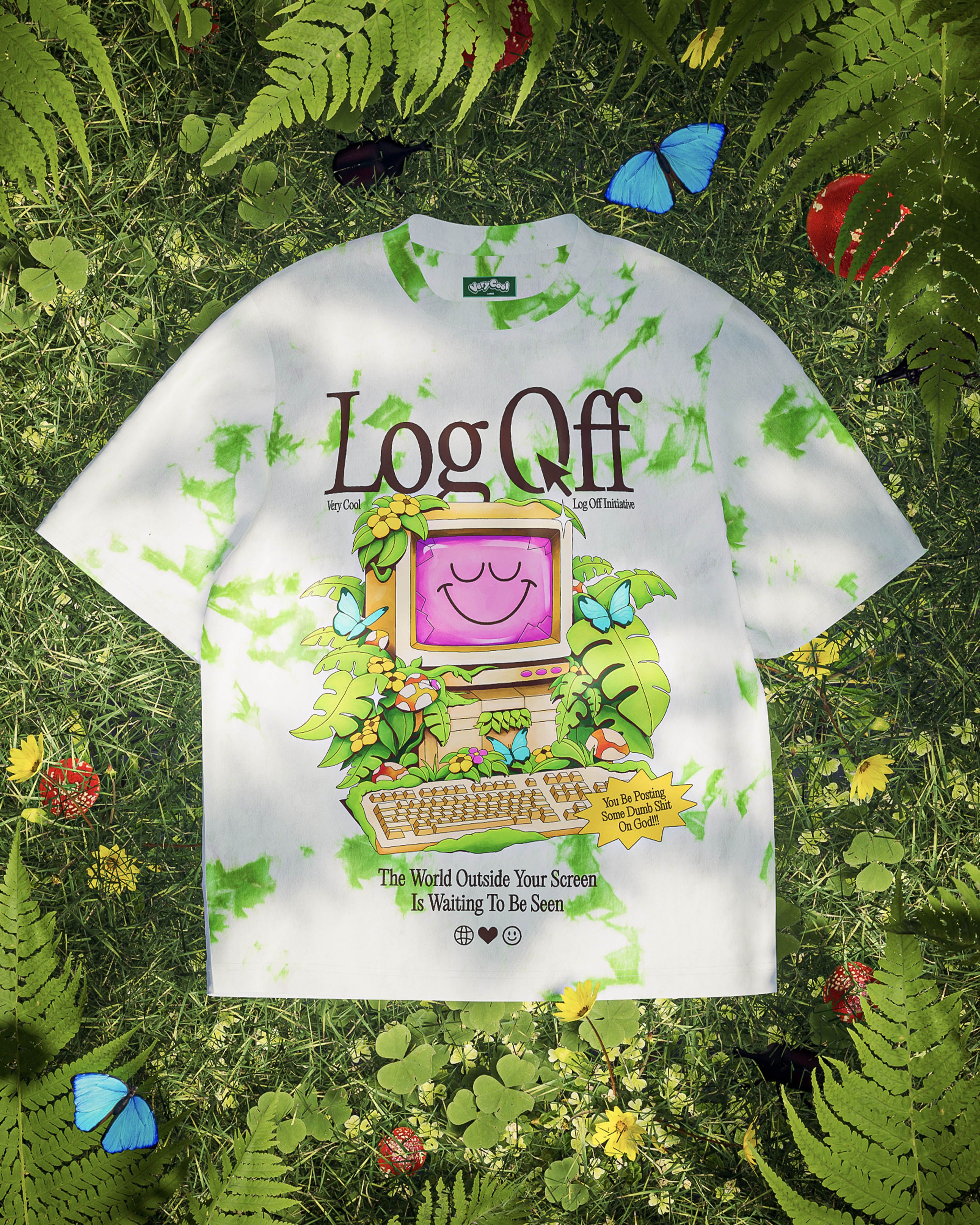 The Log Off Tee sold by Cool Shirtz