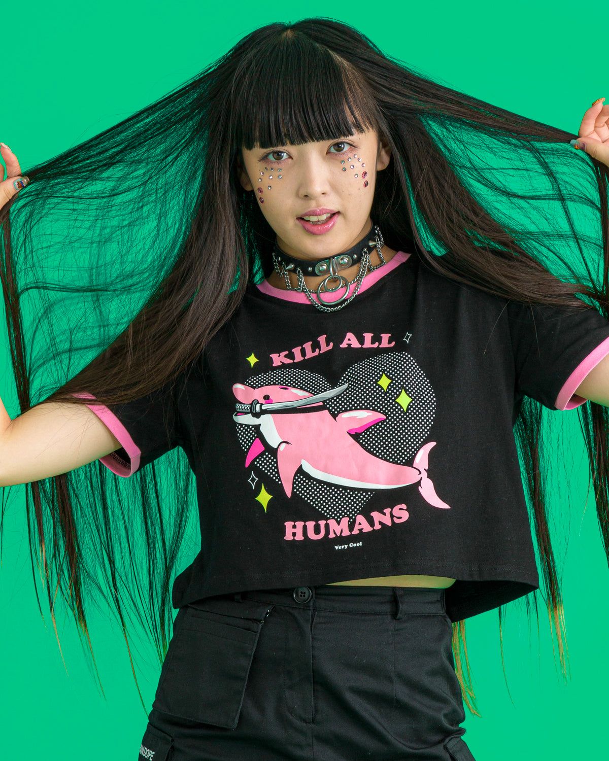 The Dolphin Crop sold by Cool Shirtz product image thumbnail 3