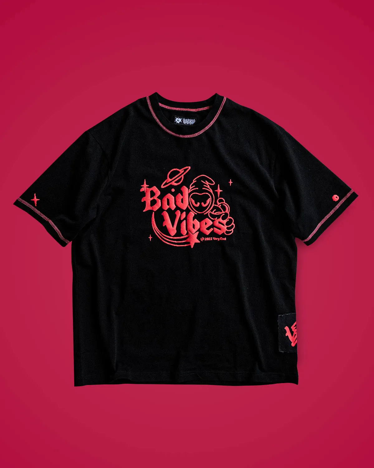 The Bad Vibes Tee sold by Cool Shirtz product image thumbnail 2