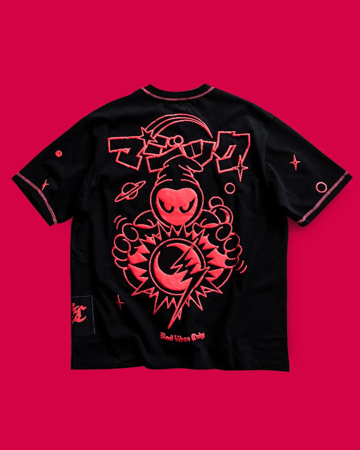 The Bad Vibes Tee sold by Cool Shirtz product image thumbnail 4