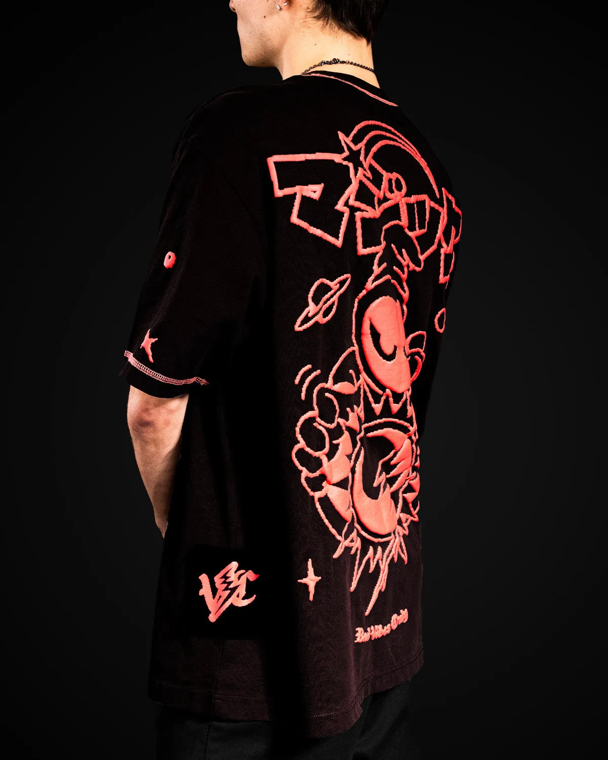 The Bad Vibes Tee sold by Cool Shirtz product image thumbnail 5