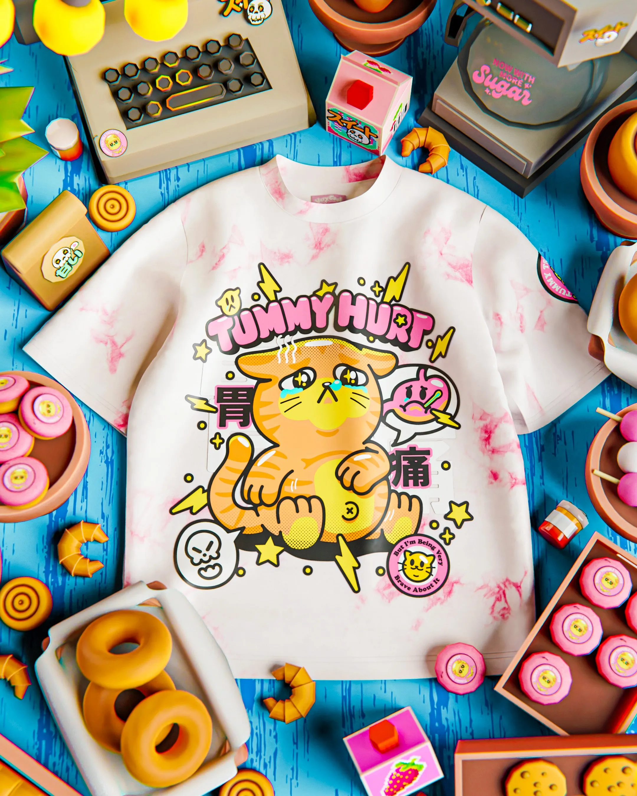 The Tummy Tee sold by Cool Shirtz product image thumbnail 2