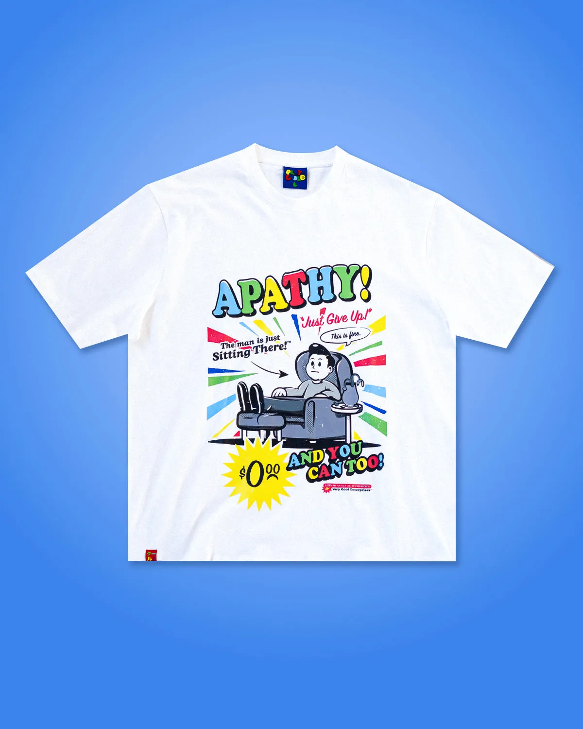 The Apathy Tee sold by Cool Shirtz