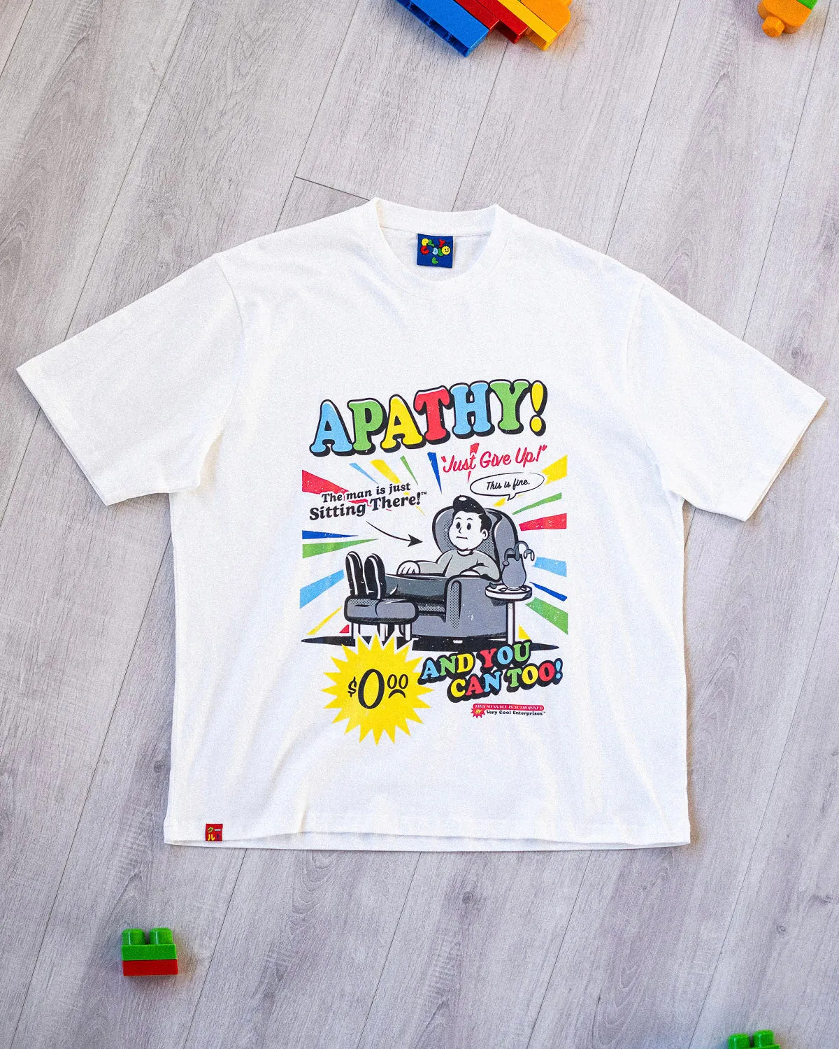 The Apathy Tee sold by Cool Shirtz product image thumbnail 3