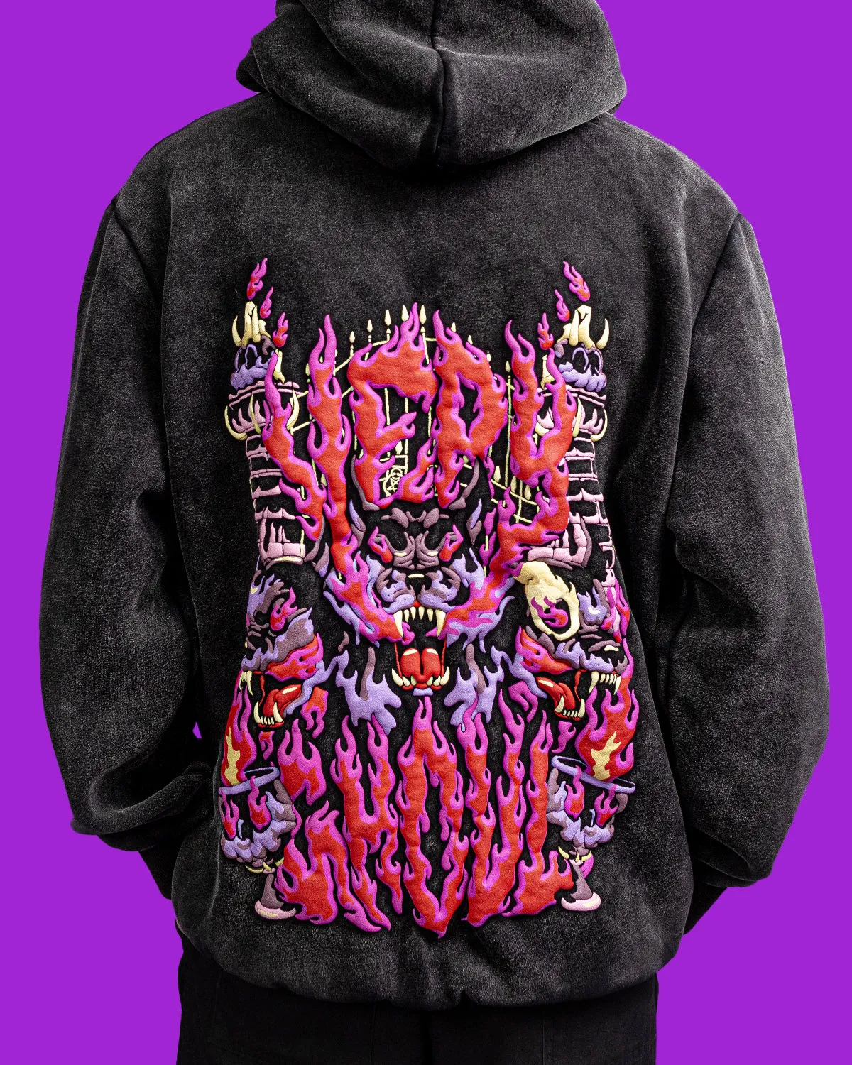 The Cerberus Hoodie sold by Cool Shirtz product image thumbnail 2