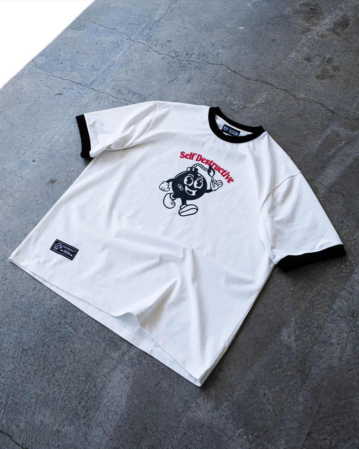 The Self Destructive Tee sold by Cool Shirtz product image thumbnail 6