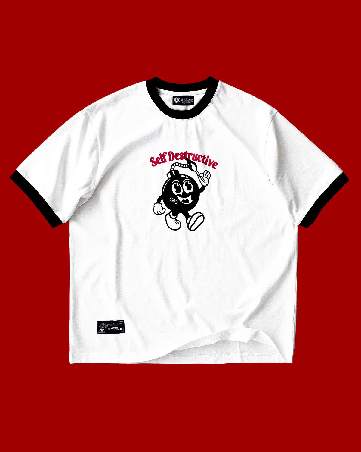 The Self Destructive Tee sold by Cool Shirtz product image thumbnail 3