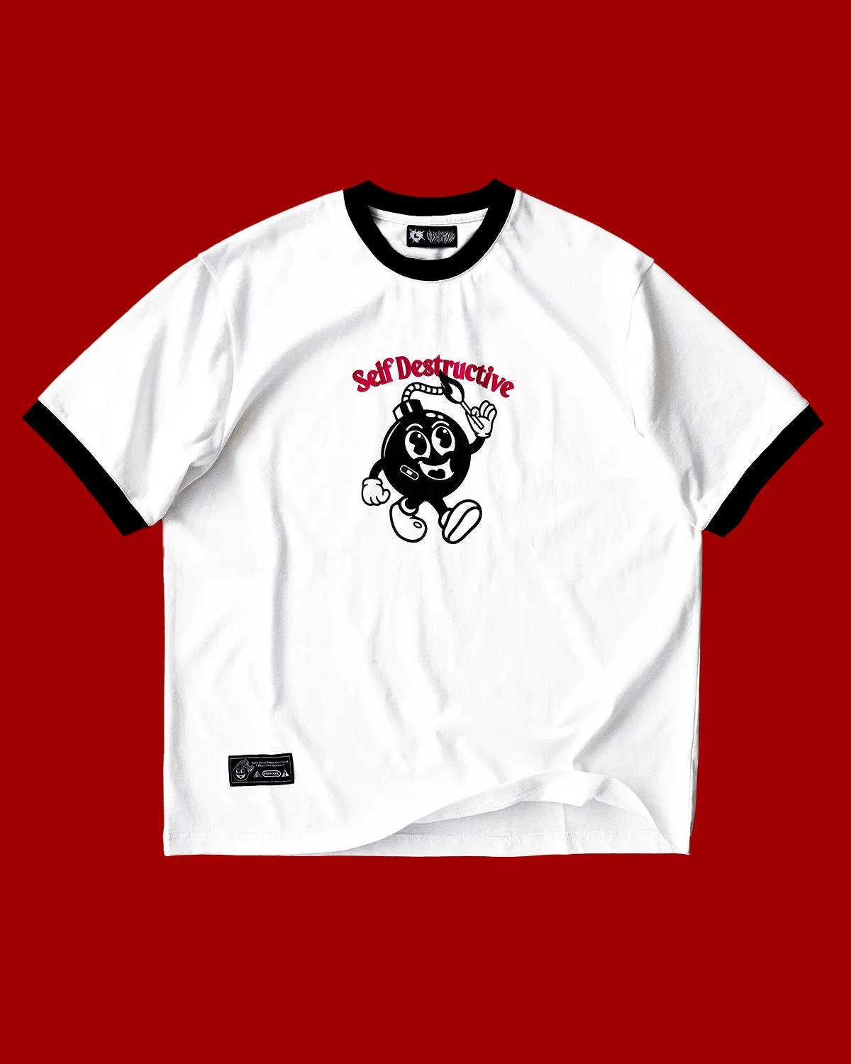 The Self Destructive Tee sold by Cool Shirtz product image thumbnail 3