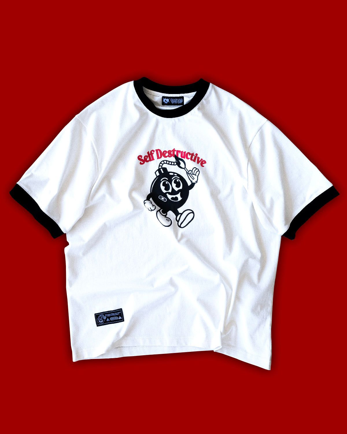 The Self Destructive Tee sold by Cool Shirtz product image thumbnail 5