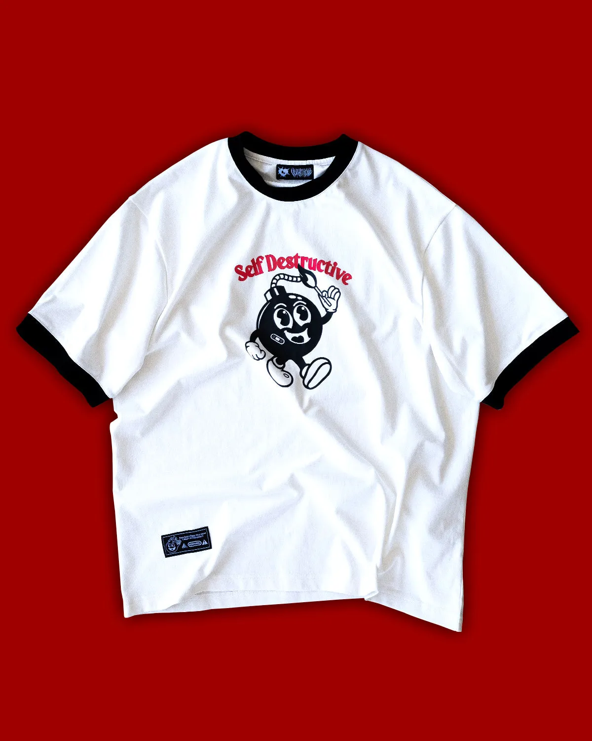 The Self Destructive Tee sold by Cool Shirtz product image thumbnail 5