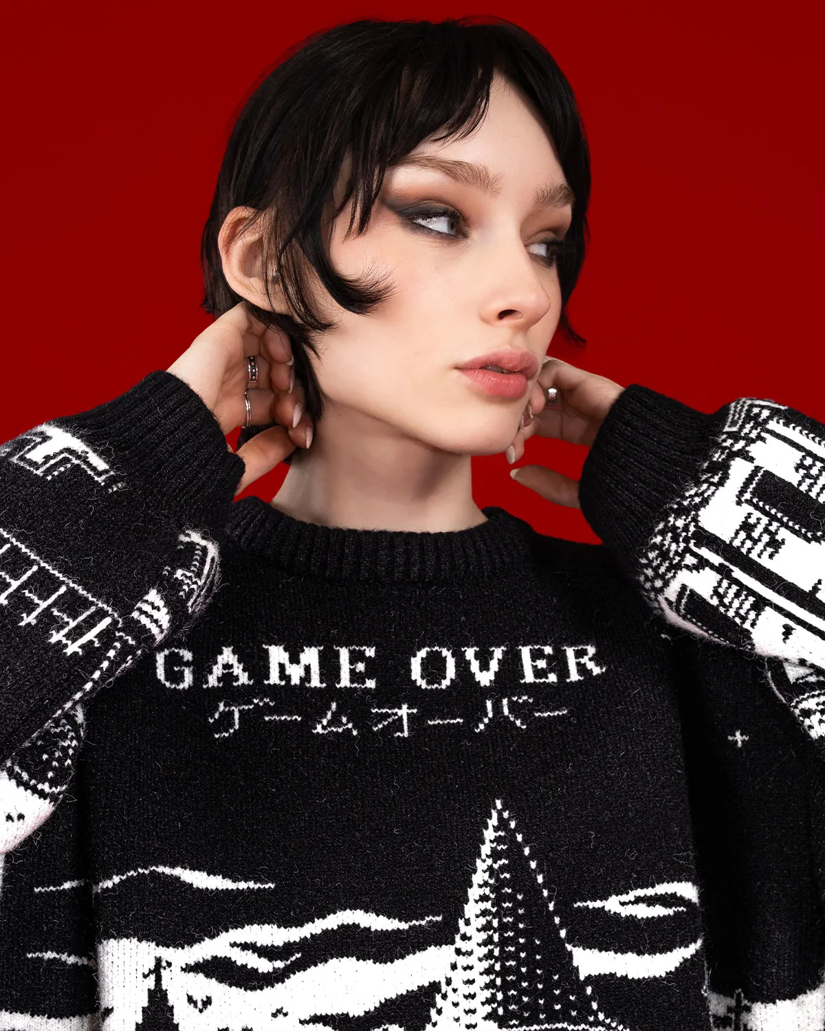 The Game Over Knit sold by Cool Shirtz product image thumbnail 3