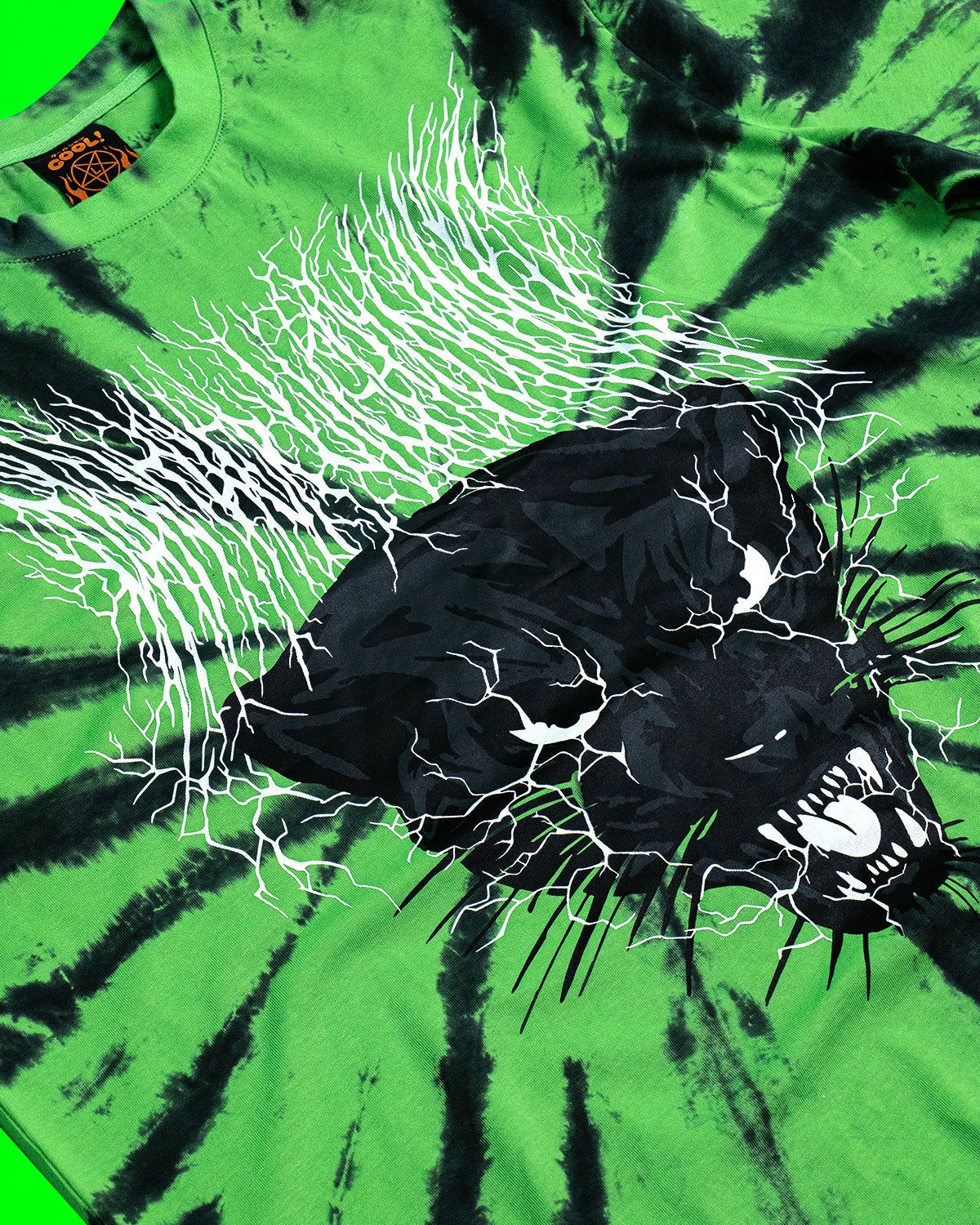 The Panther Lightning Tee sold by Cool Shirtz product image thumbnail 4