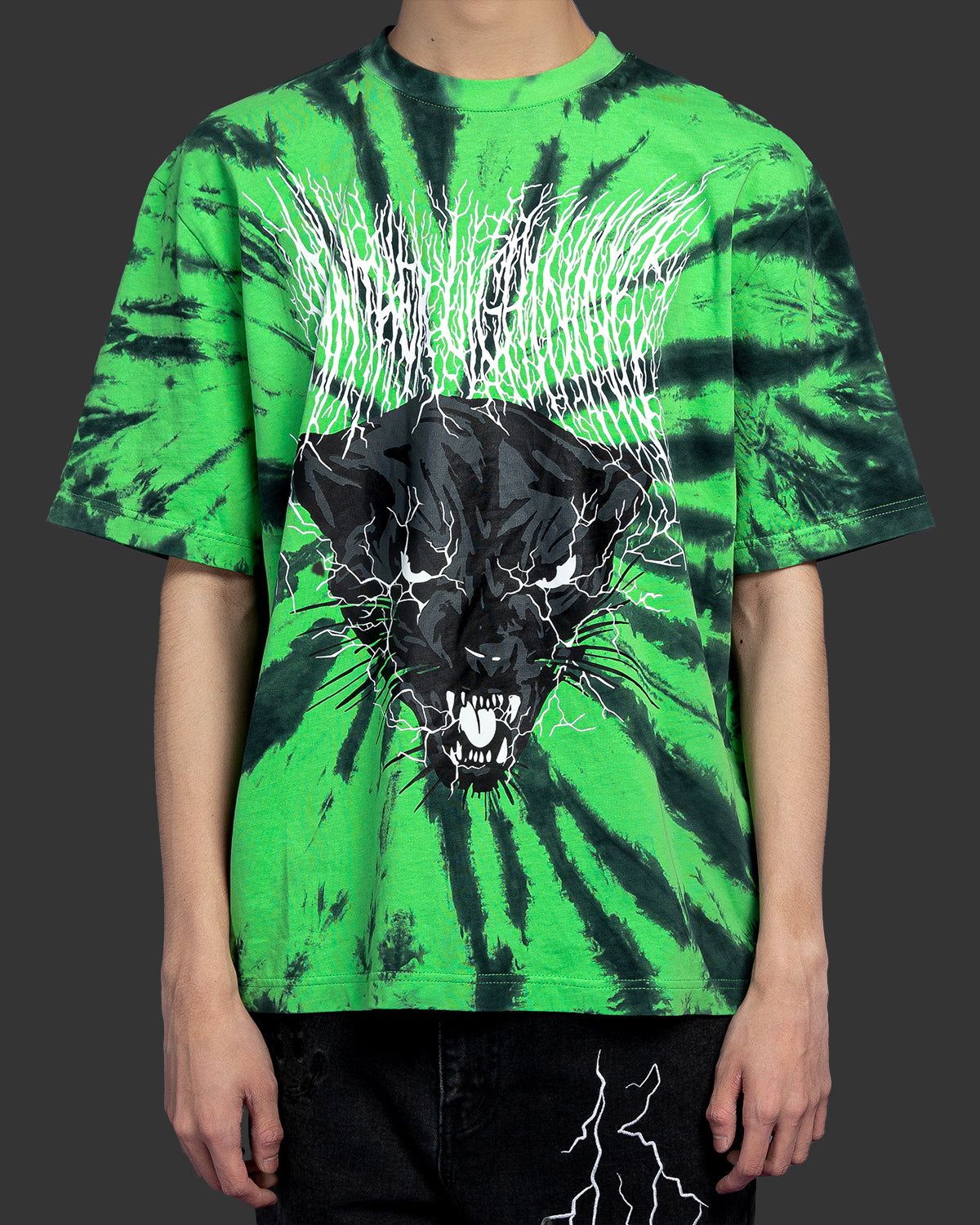 The Panther Lightning Tee sold by Cool Shirtz
