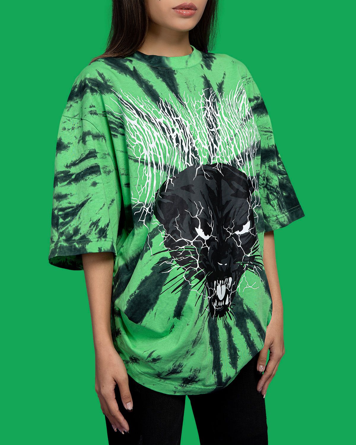 The Panther Lightning Tee sold by Cool Shirtz product image thumbnail 2