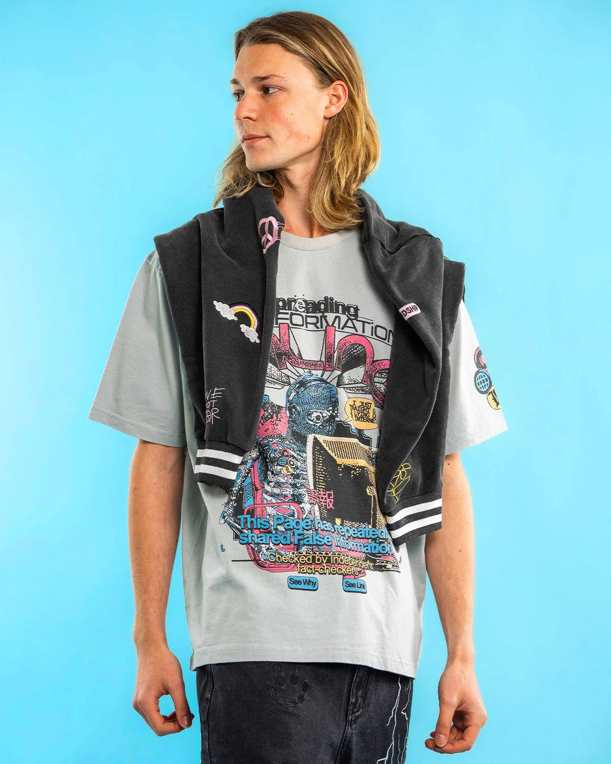 The Misinformation Tee sold by Cool Shirtz product image thumbnail 4