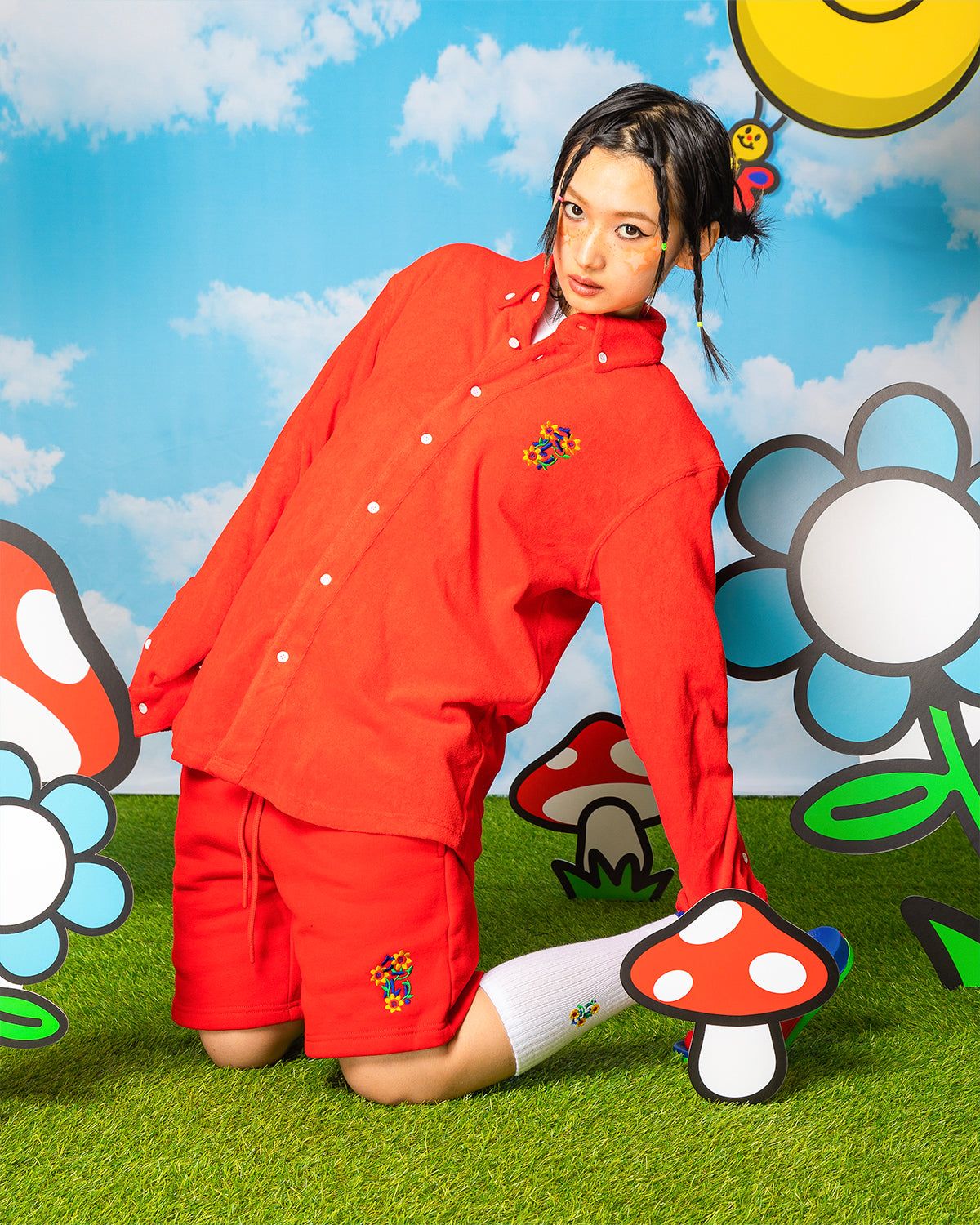 The Flower Shorts sold by Cool Shirtz product image thumbnail 4