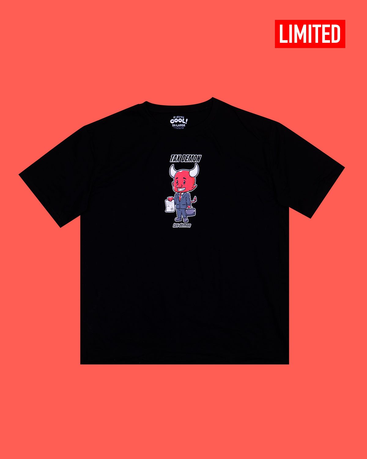 The Tax Demon Tee sold by Cool Shirtz