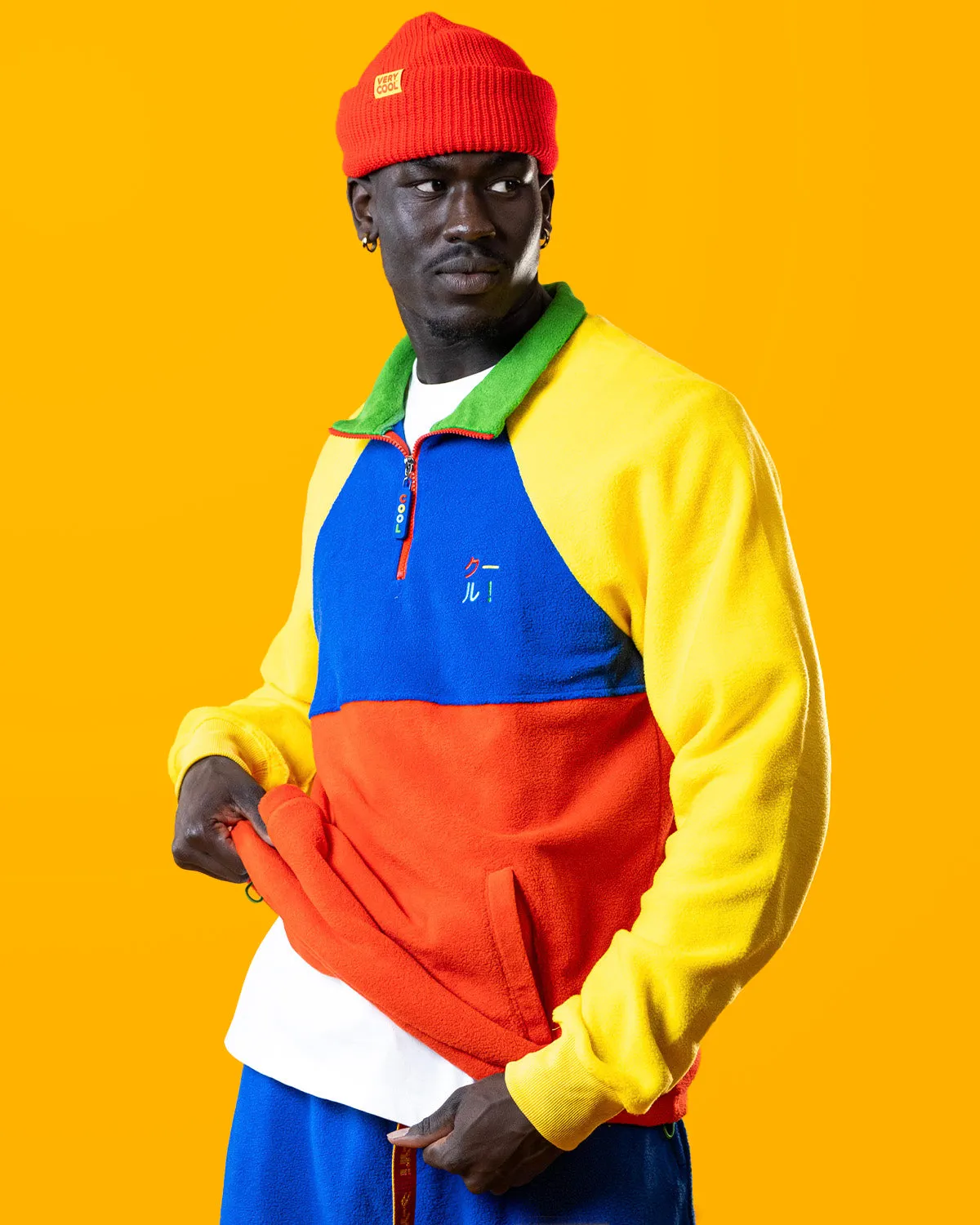 The Fleece Quarter Zip sold by Cool Shirtz product image thumbnail 3