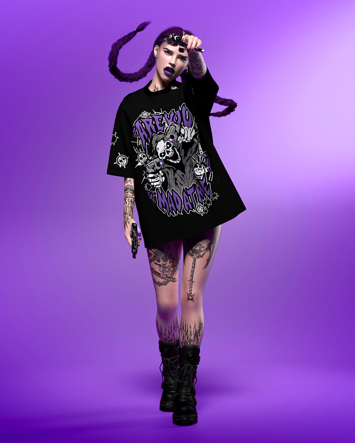 The Mad At Me Tee sold by Cool Shirtz product image thumbnail 3