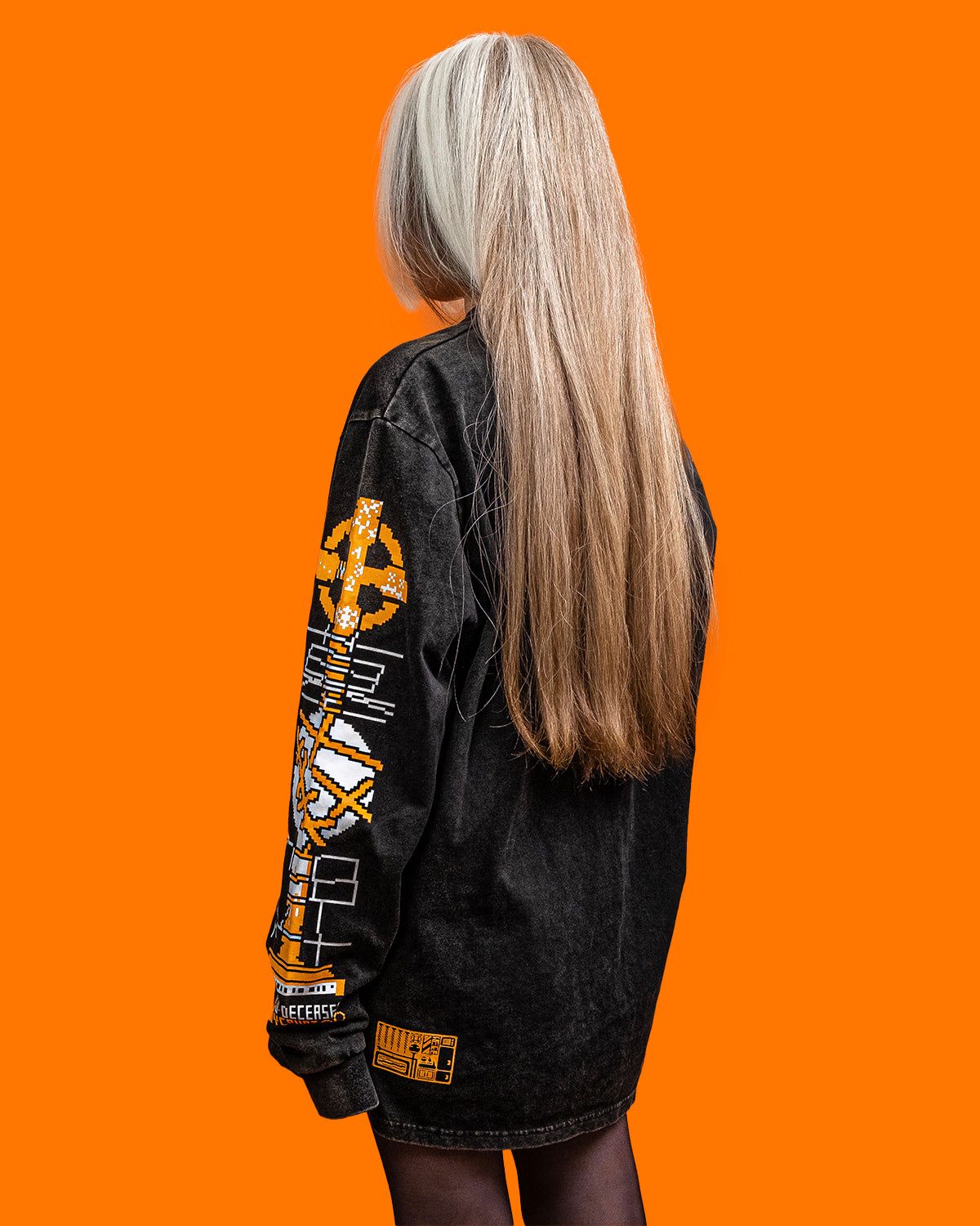 The Dead Pixel Longsleeve sold by Cool Shirtz product image thumbnail 2