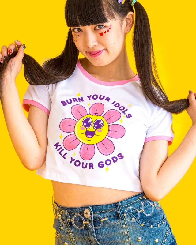 The Heresy Crop sold by Cool Shirtz