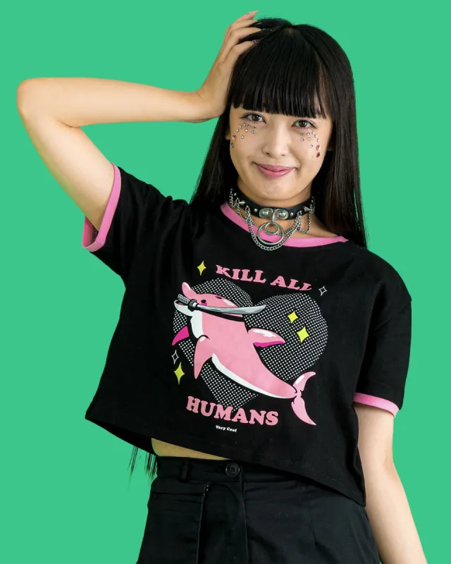 The Dolphin Crop sold by Cool Shirtz