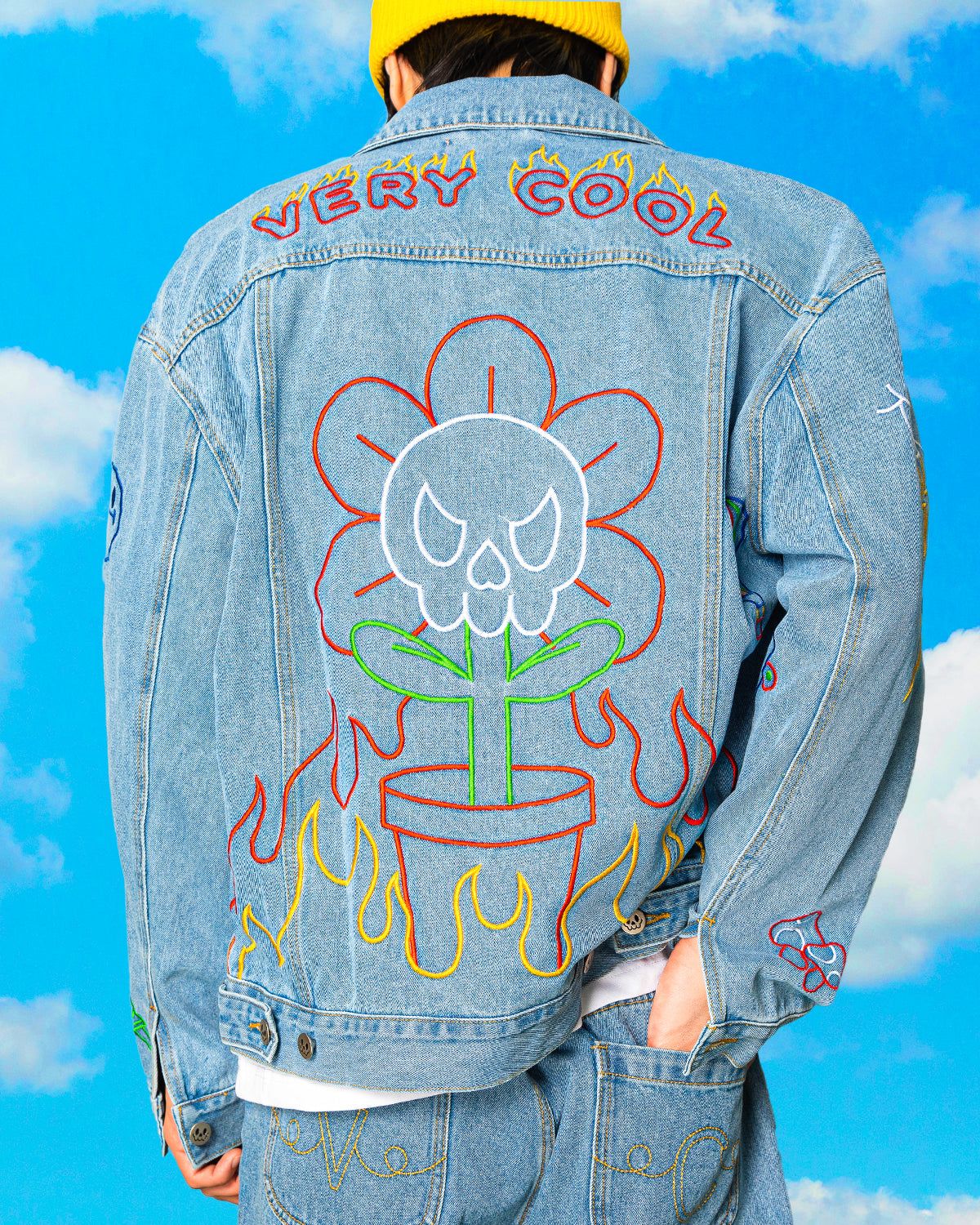 The Play Cool Denim Jacket sold by Cool Shirtz product image thumbnail 3