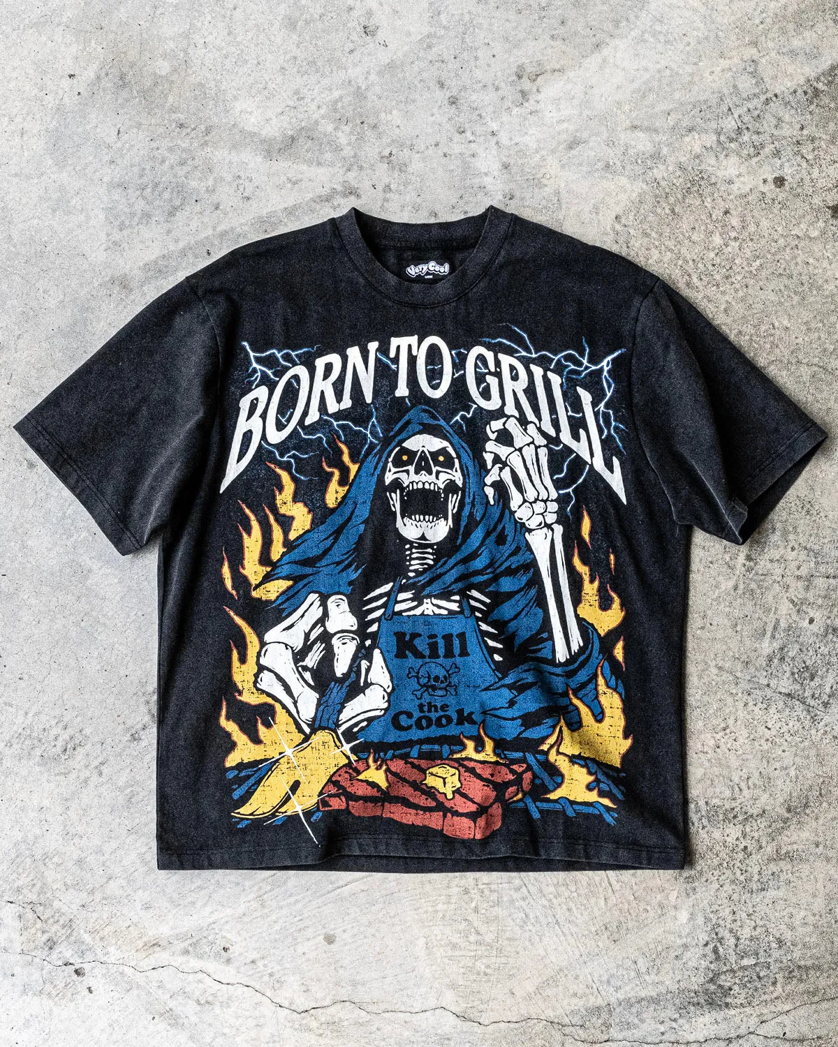 The Born To Grill Tee sold by Cool Shirtz product image thumbnail 5