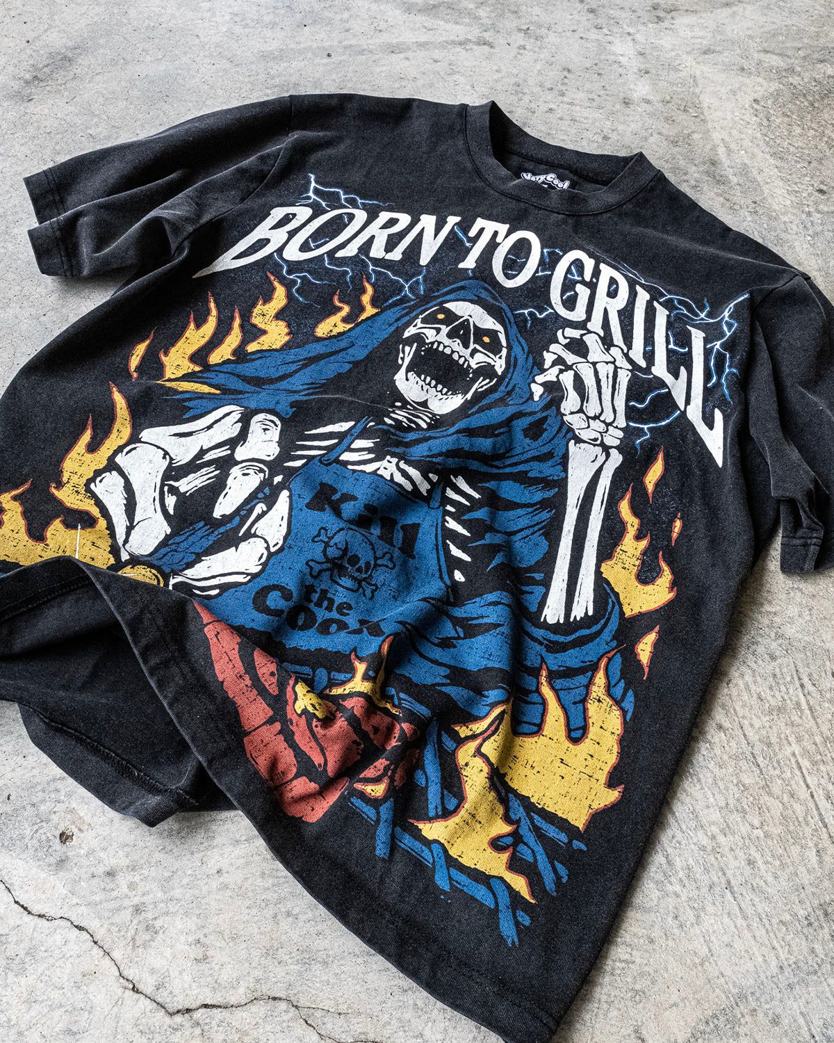 The Born To Grill Tee sold by Cool Shirtz product image thumbnail 6