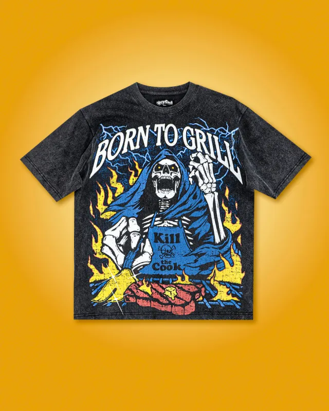 The Born To Grill Tee sold by Cool Shirtz