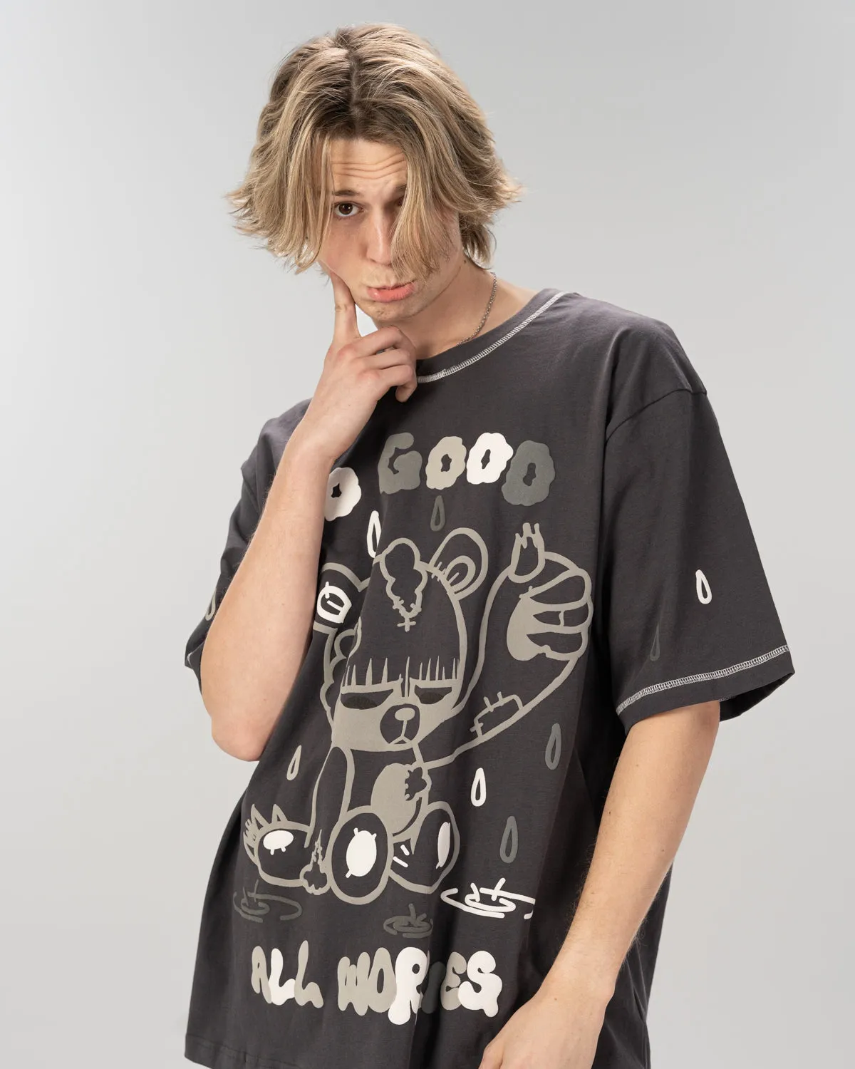 The All Worries Tee sold by Cool Shirtz product image thumbnail 3