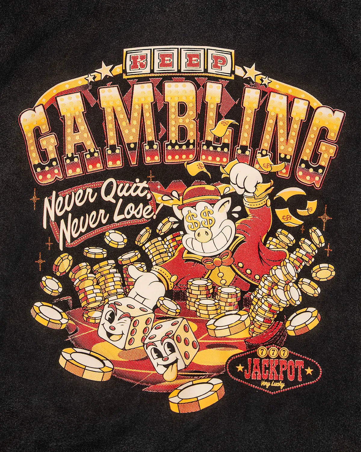 The Gambling Tee sold by Cool Shirtz product image thumbnail 2