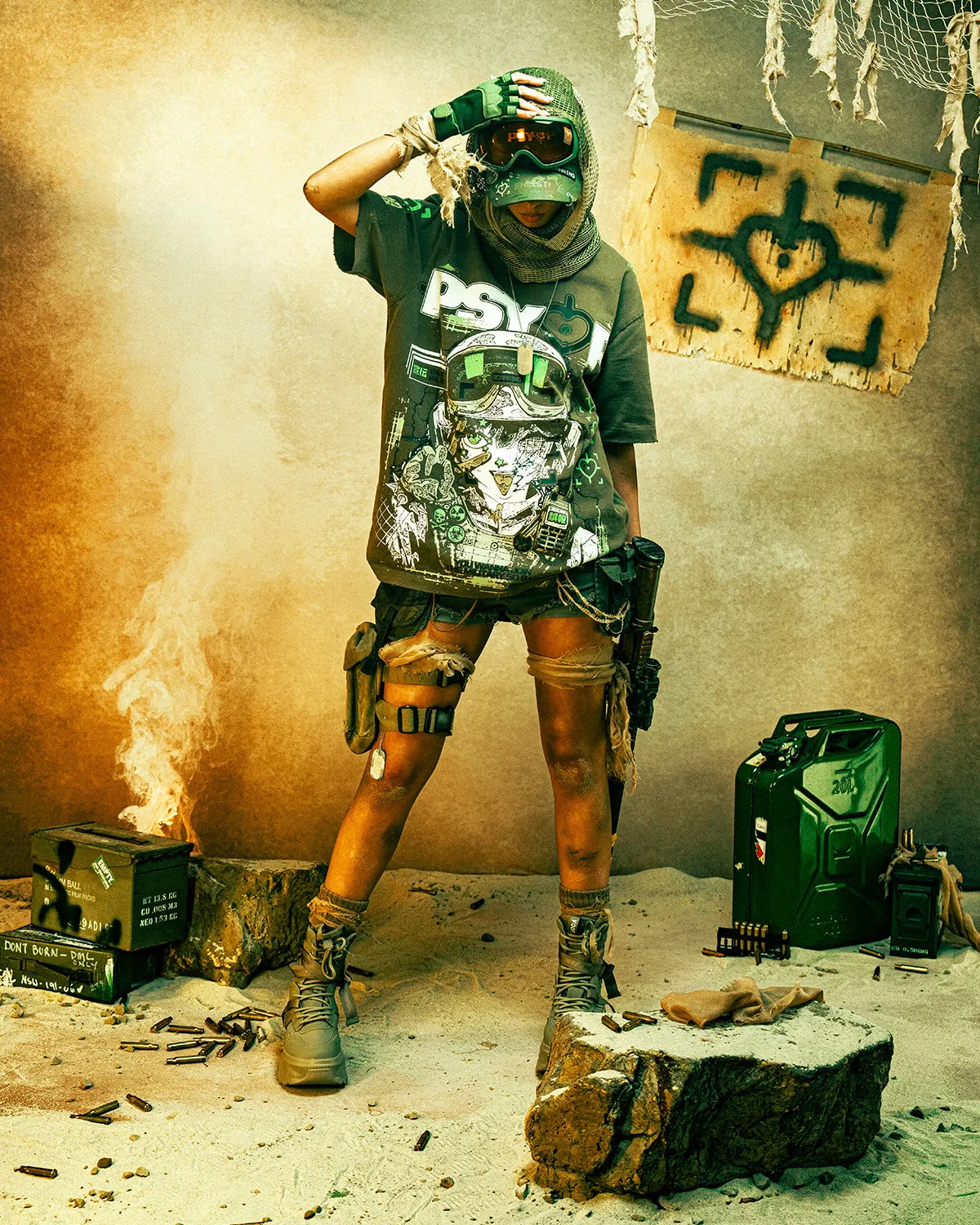 The PSY-OP Tee sold by Cool Shirtz product image thumbnail 4