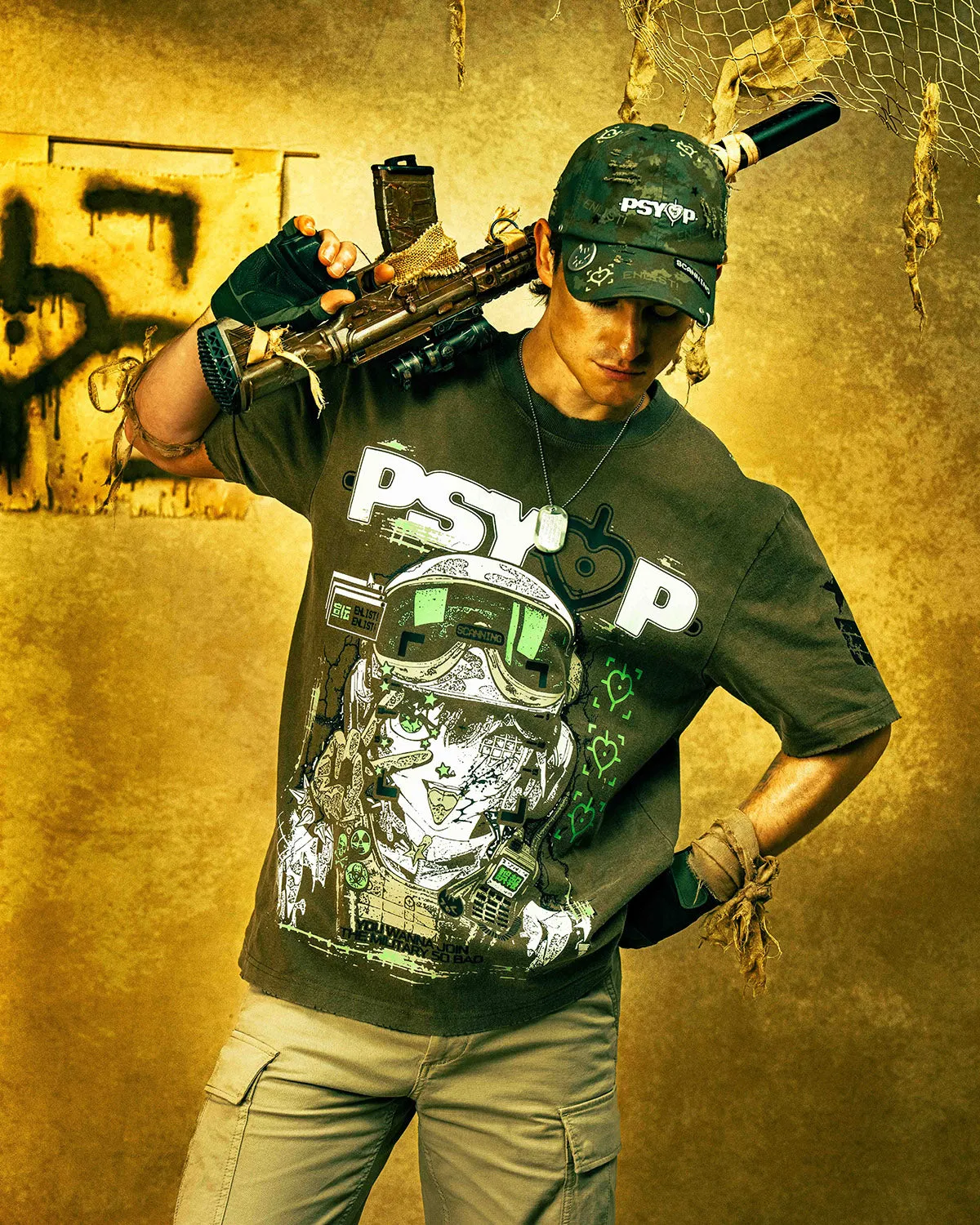 The PSY-OP Tee sold by Cool Shirtz product image thumbnail 5