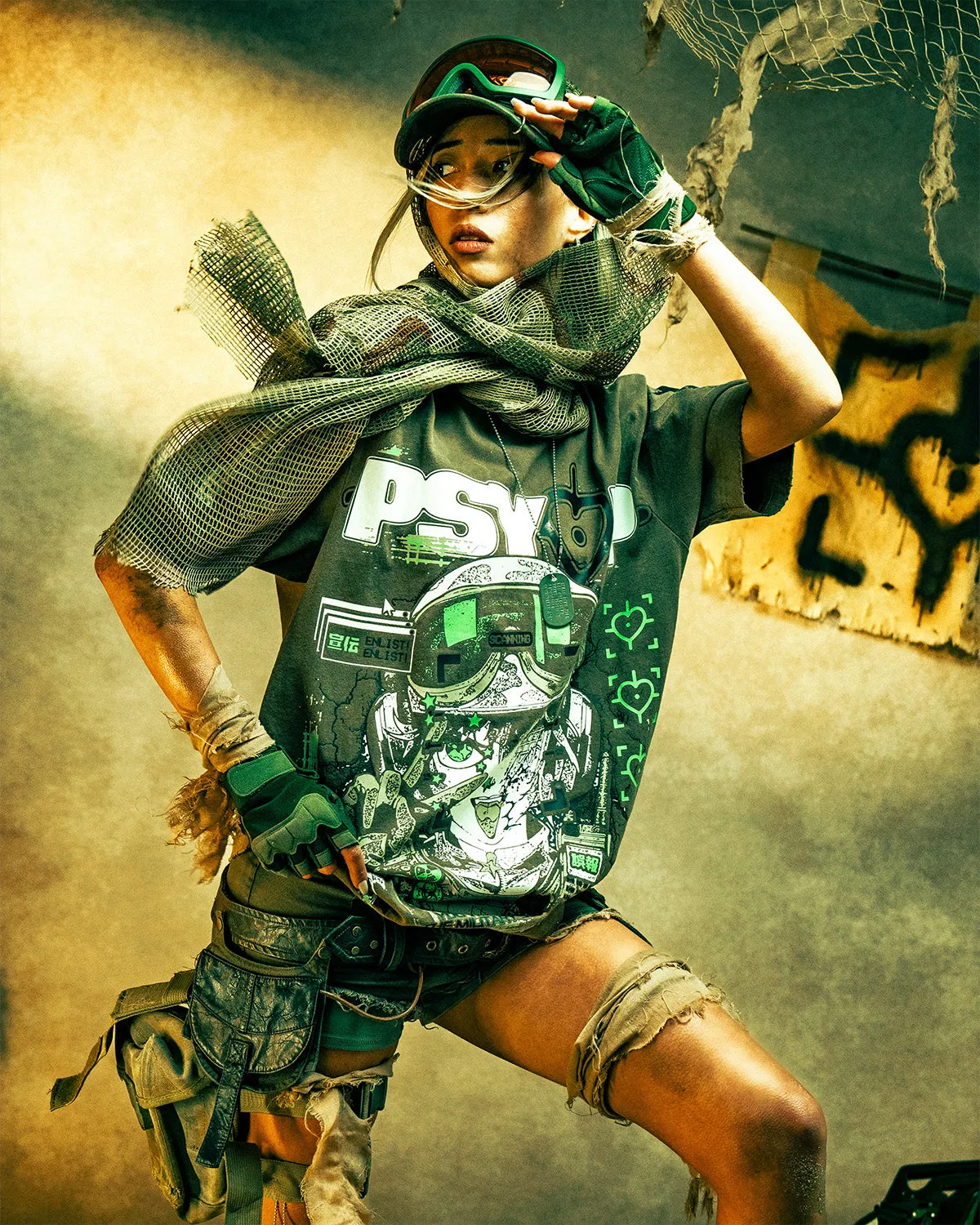 The PSY-OP Tee sold by Cool Shirtz product image thumbnail 2