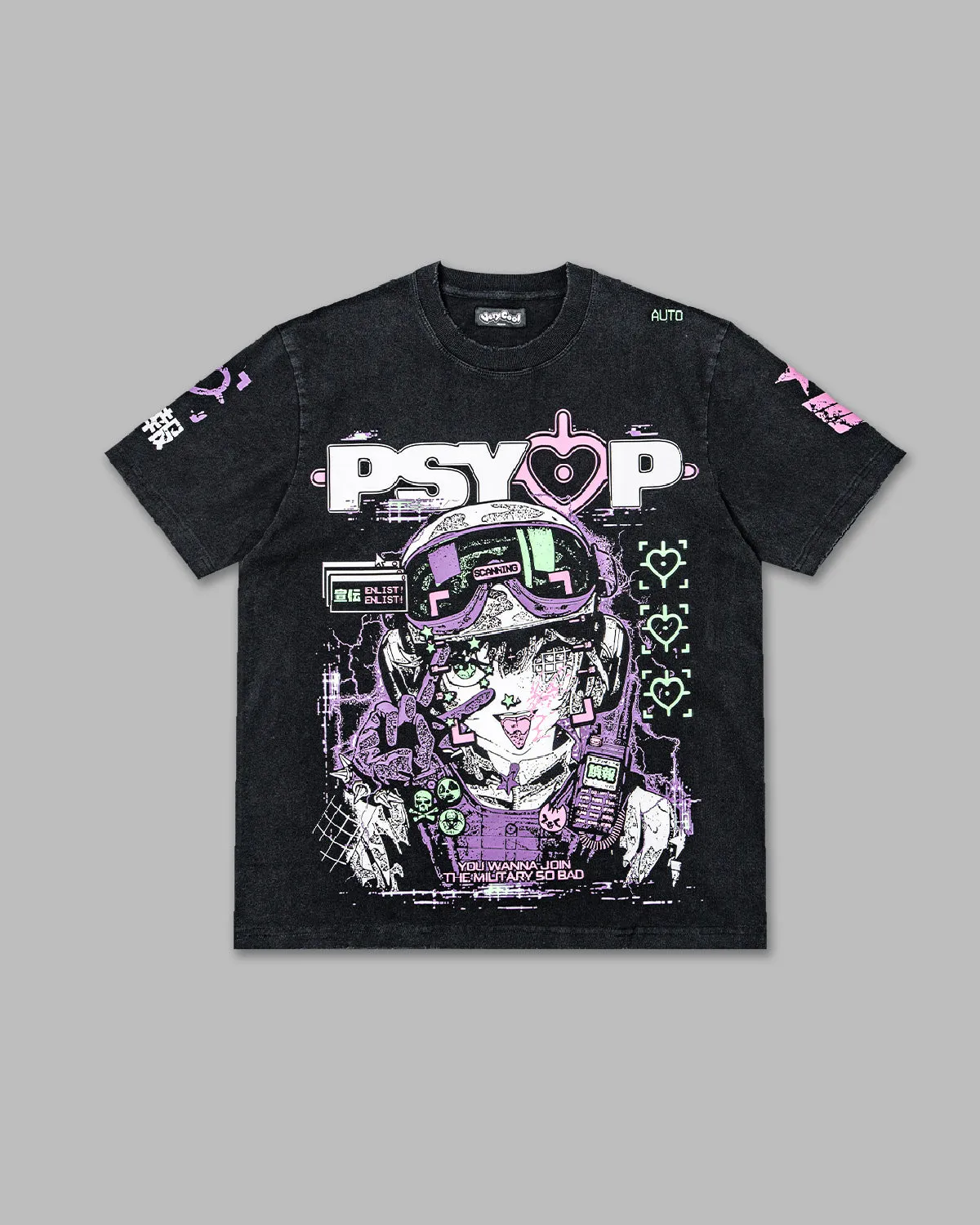 The PSY-OP Tee sold by Cool Shirtz