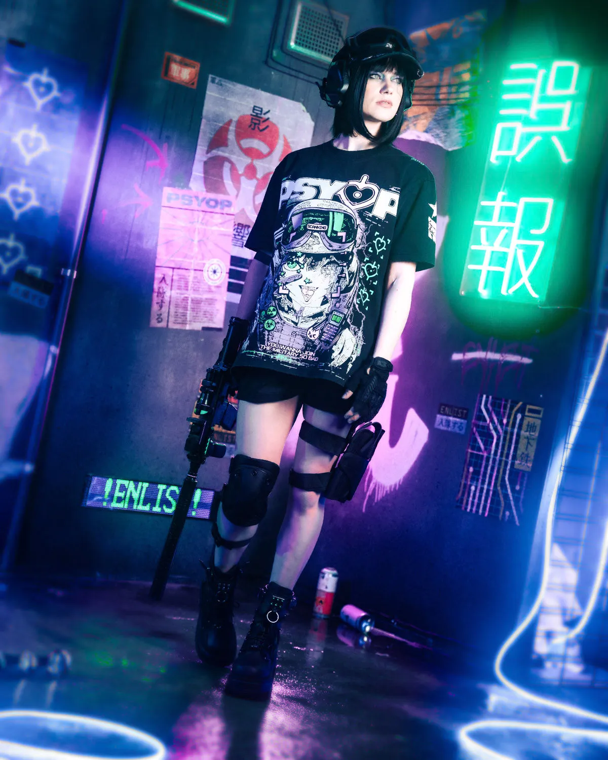 The PSY-OP Tee sold by Cool Shirtz product image thumbnail 3