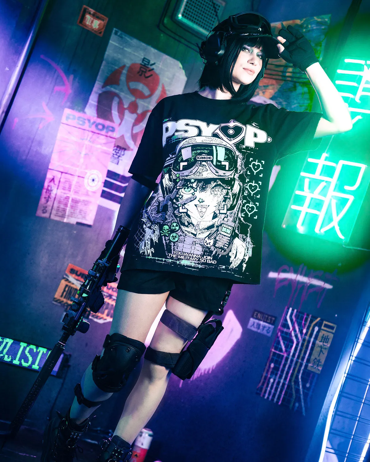 The PSY-OP Tee sold by Cool Shirtz product image thumbnail 5