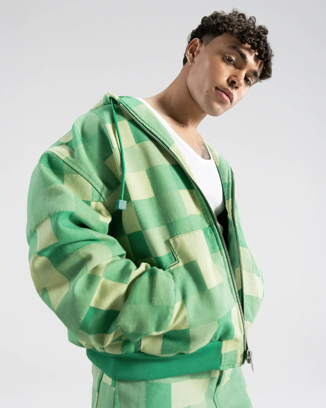 The Creeper Hooded Jacket sold by Cool Shirtz product image thumbnail 5