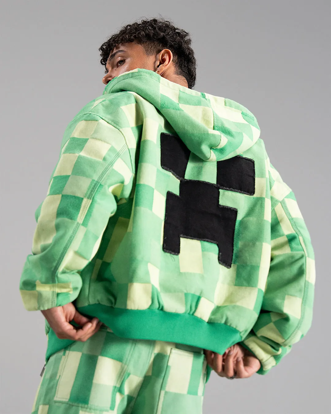 The Creeper Hooded Jacket sold by Cool Shirtz product image thumbnail 2