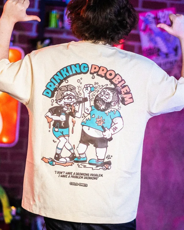 The Drinking Problem Tee sold by Cool Shirtz