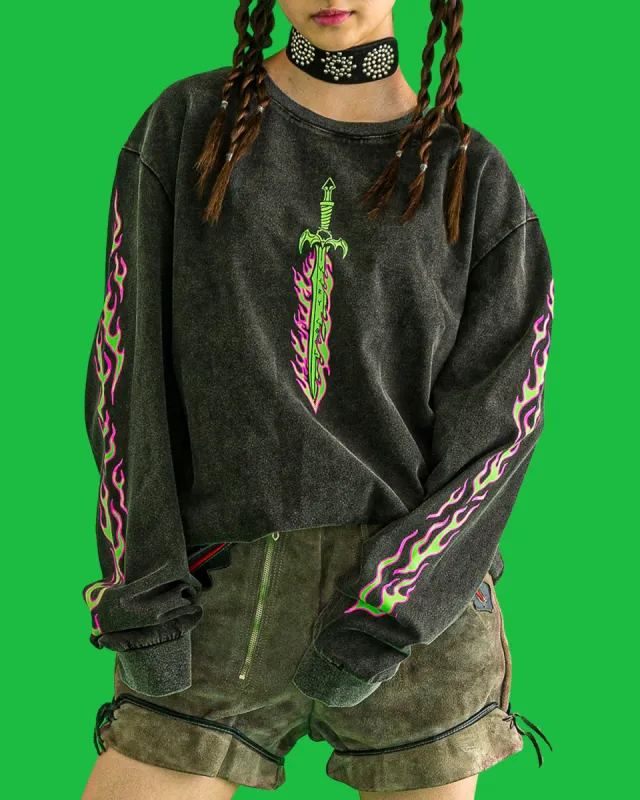 The Sword Longsleeve sold by Cool Shirtz