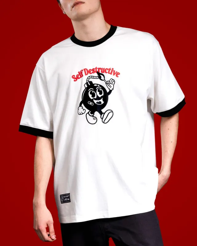 The Self Destructive Tee sold by Cool Shirtz