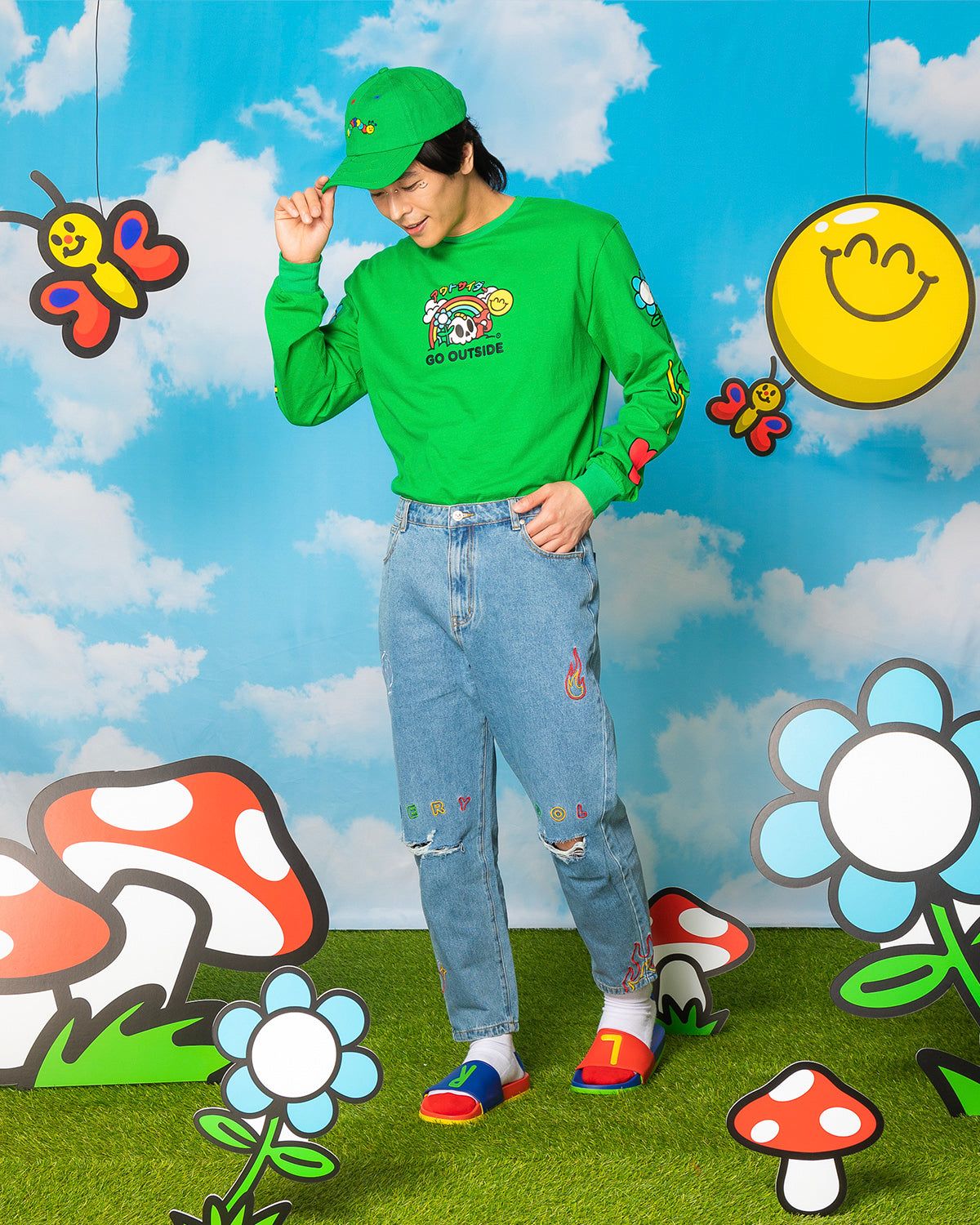 The Outside Longsleeve sold by Cool Shirtz product image thumbnail 2