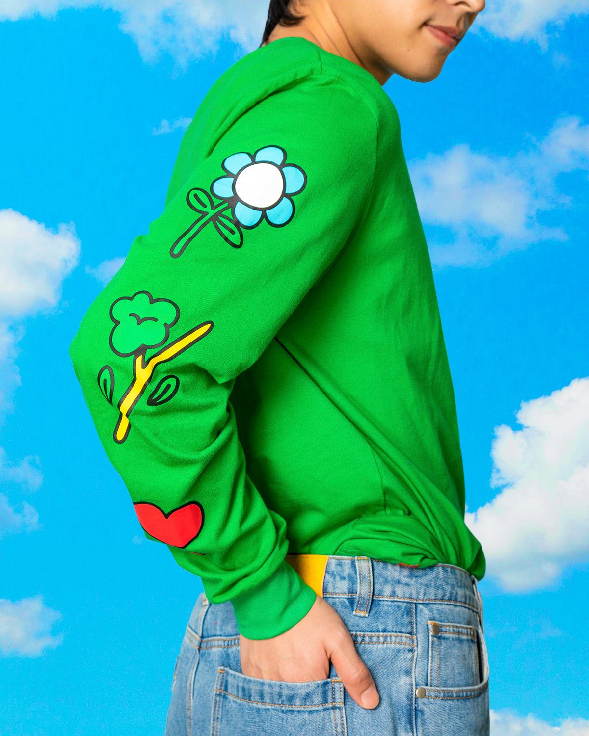 The Outside Longsleeve sold by Cool Shirtz product image thumbnail 3