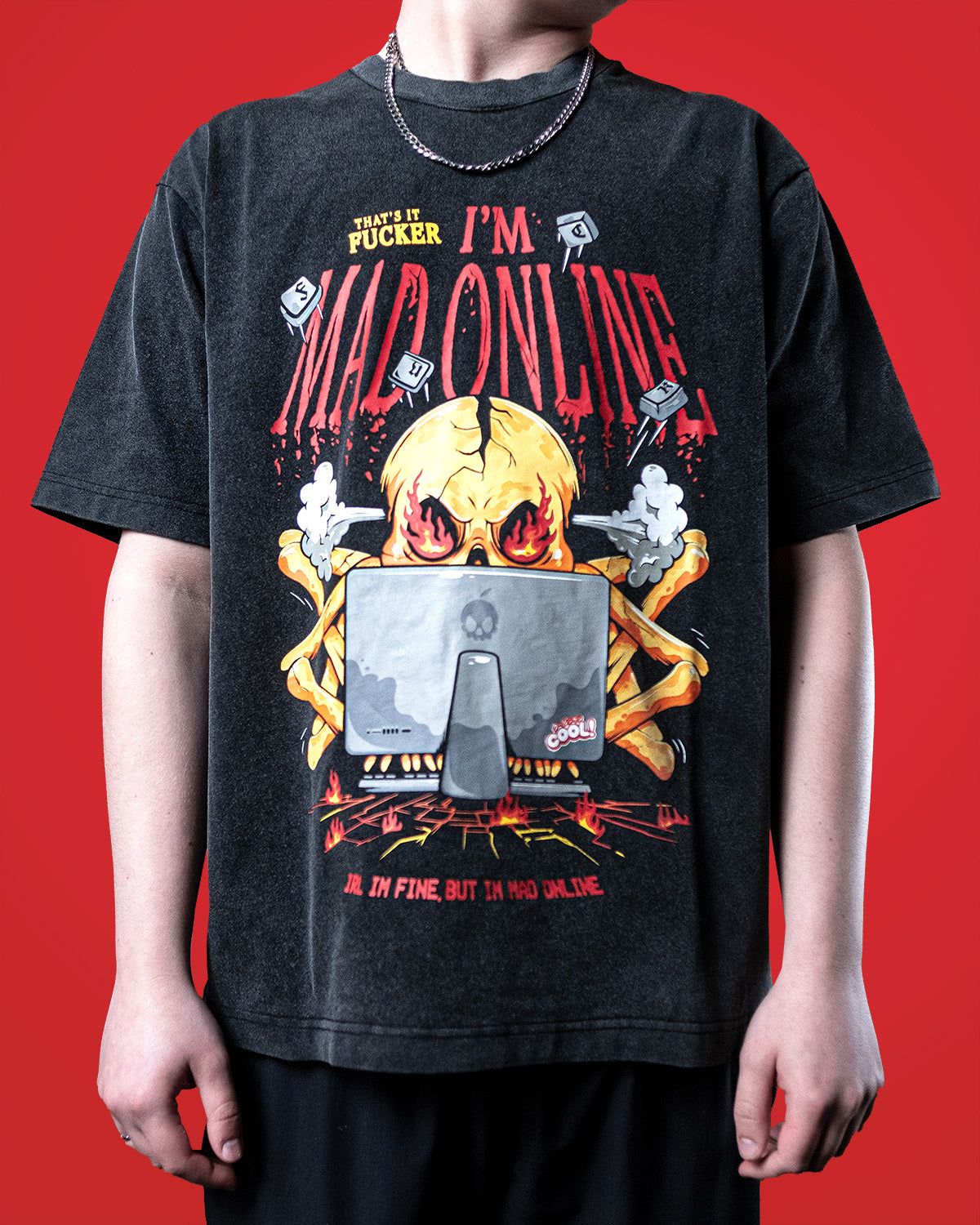 The Mad Online Tee sold by Cool Shirtz