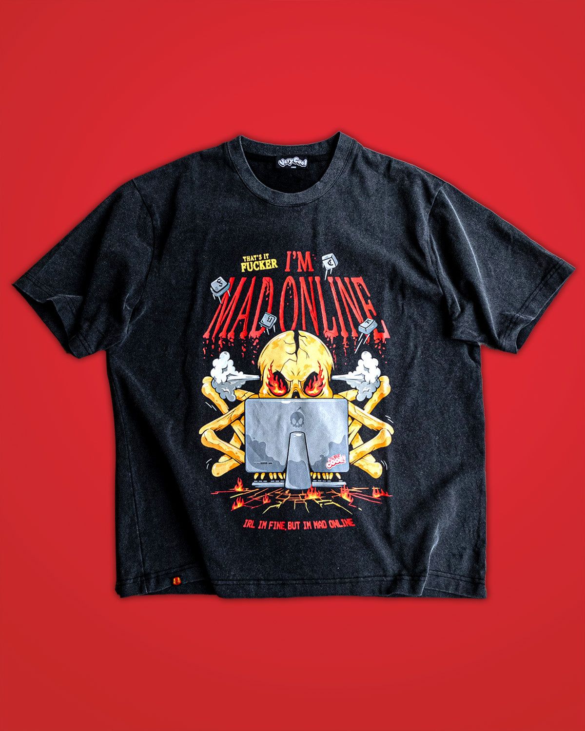 The Mad Online Tee sold by Cool Shirtz product image thumbnail 5