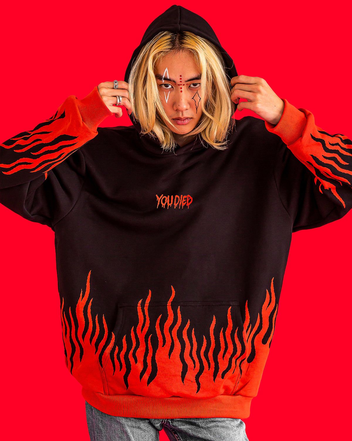 The You Died Hoodie sold by Cool Shirtz product image thumbnail 3