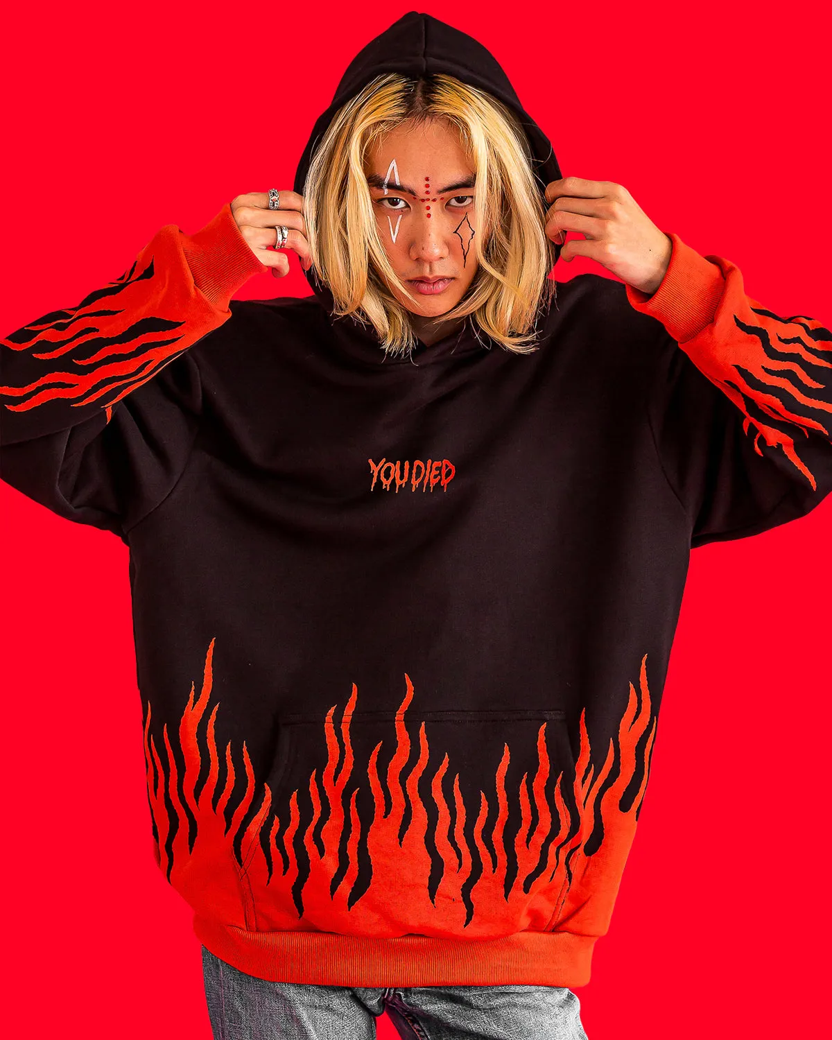 The You Died Hoodie sold by Cool Shirtz product image thumbnail 3