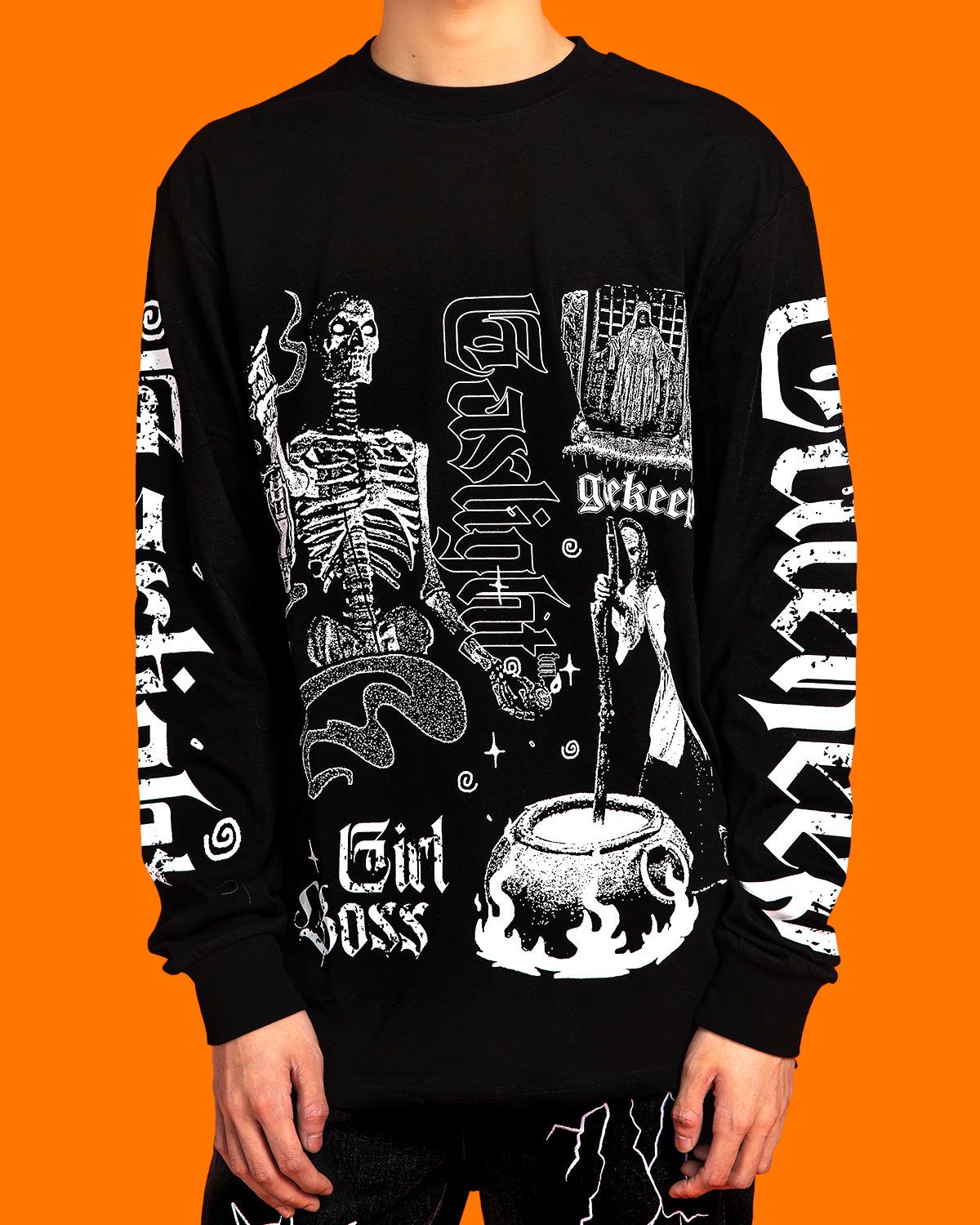 The Gatekeep Longsleeve sold by Cool Shirtz product image thumbnail 3